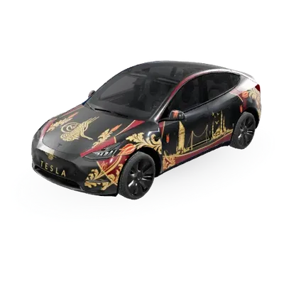 Ottoman Design – Tesla Model Y wrap