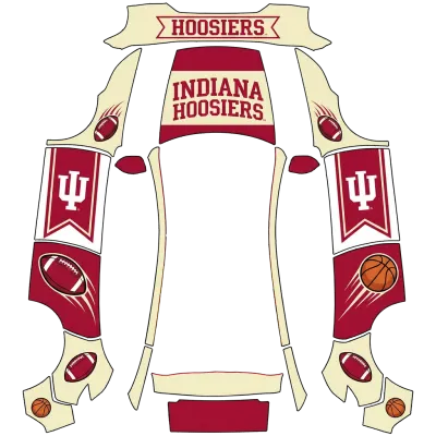 Indiana Hoosiers – Tesla Model Y Wrap