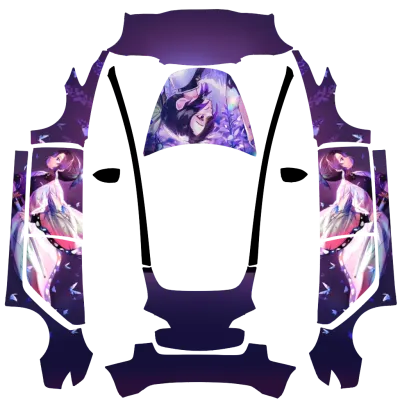 Shinobu – Tesla Model 3 Wrap