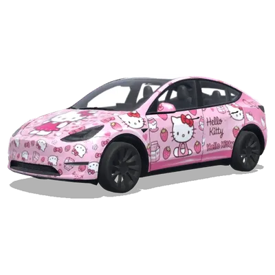 car – Tesla Model Y wrap