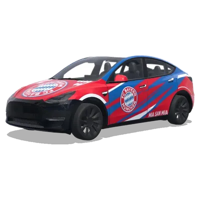 拜仁慕尼黑（Bayern München） – 特斯拉 Model Y 涂装