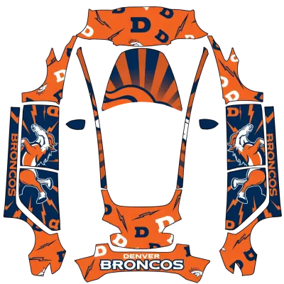 Broncos – Tesla Model 3 Wrap