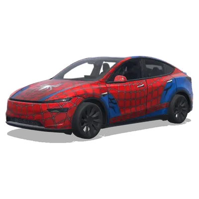 스파이더맨 (spiderman) – 테슬라 Model Y 랩핑