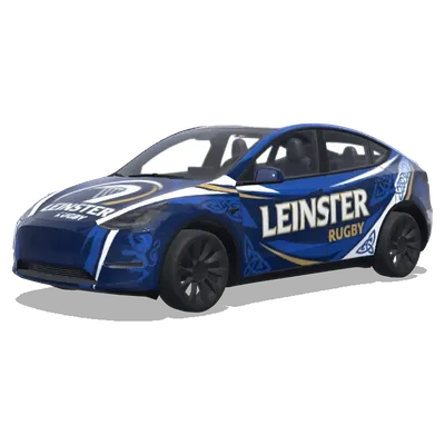 Лейнстер (leinster) – оклейка Tesla Model Y