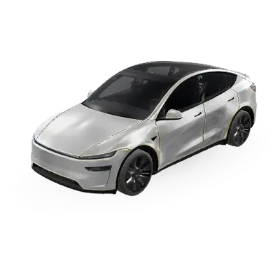 Chrome Gold (Chrome gold) – Tesla Model Y Wrap