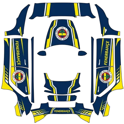 Fenerbahçe (teslafenerbahce) – Tesla Model 3 Wrap