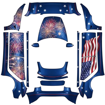4 juillet (4th of July) – covering Tesla Model 3
