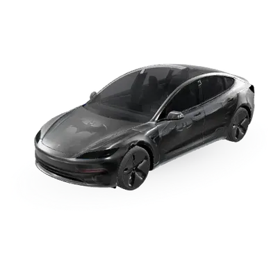 Бэтмобиль Классика (Batmobile (Classic)) – оклейка Tesla Model 3