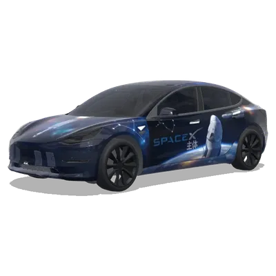 스페이스X 메인 (spacex 主体) – 테슬라 Model 3 랩핑