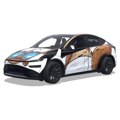 飞鼠洛奇头像 – 特斯拉 Model Y 涂装