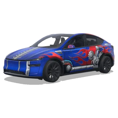 オプティマスプライム (Optimus prime) – テスラ Model Y ラッピング