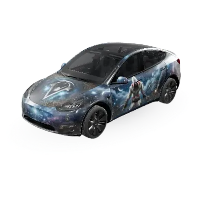Assassin's Creed – Tesla Model Y Wrap