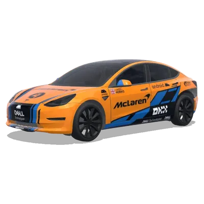 迈凯伦F1（f1 mclaren） – 特斯拉 Model 3 涂装