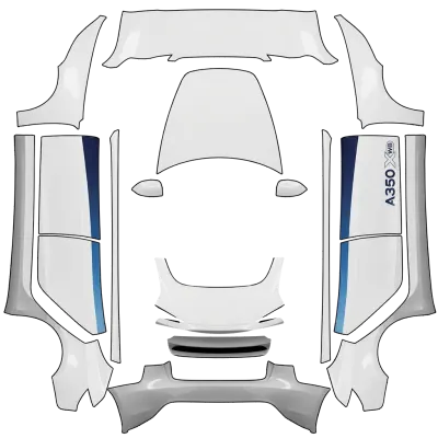 空客A350（A350） – 特斯拉 Model 3 塗裝