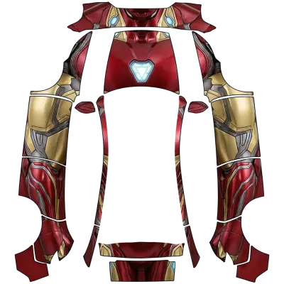 Iron Man (Ironman) – Tesla Model Y Wrap