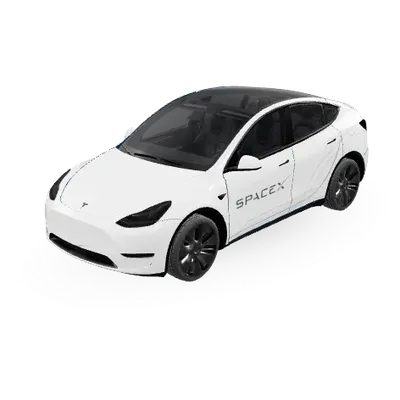 SpaceX – Tesla Model Y wrap