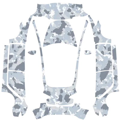 Winter Camo – Tesla Model 3 wrap
