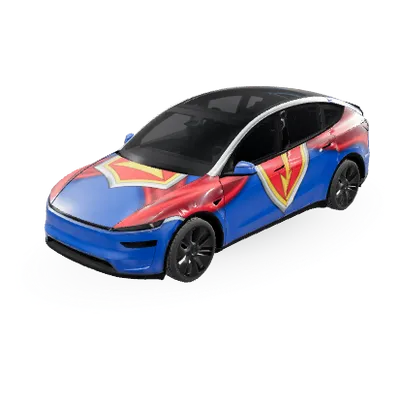 Superman – Tesla Model Y L Wrap