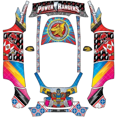 Power Rangers (Power rangers) – covering Tesla Model Y