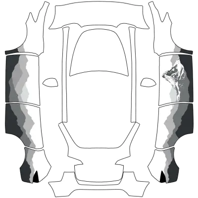 Alpen Leben (Alpine life) – Tesla Model Y Wrap