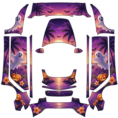 Хэллоуин FL (Fl halloween) – оклейка Tesla Model 3