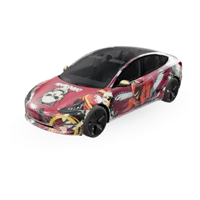 Chainsaw Man (Chainsawman) – Tesla Model 3 Wrap