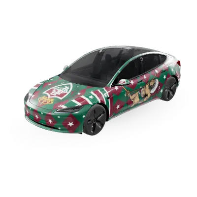 フルミネンセ (fluminense) – テスラ Model 3 ラッピング