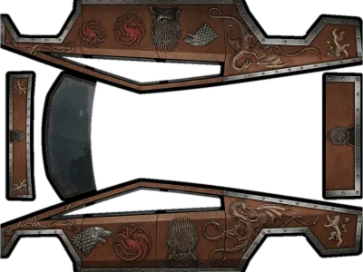 Game of Thrones (GOT) – Tesla Cybertruck Wrap