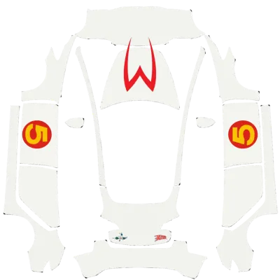 極速賽車手原版（Speed Racer Original series） – 特斯拉 Model 3 塗裝