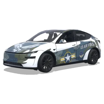 Air Force (air force) – Tesla Model Y Wrap