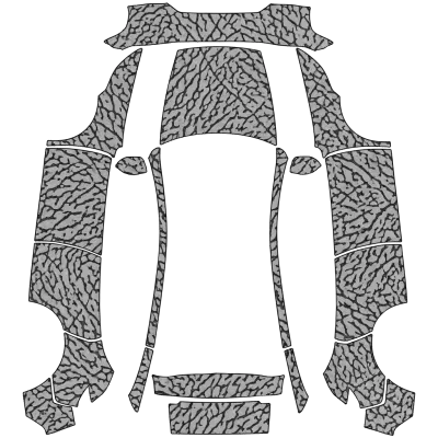 喬丹大象印花（Jordan Elephant Print） – 特斯拉 Model Y 塗裝
