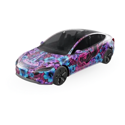 EMS Design 1 (ems design 1) – Tesla Model 3 Wrap