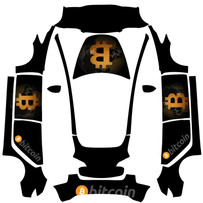 비트코인 (Bitcoin) – 테슬라 Model 3 랩핑