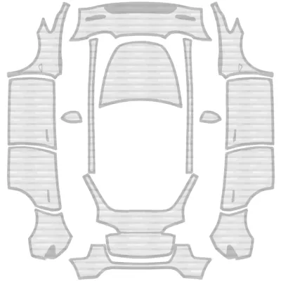 Iron Blocks – Tesla Model Y wrap