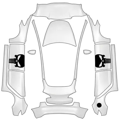 Punisher – Tesla Model 3 wrap