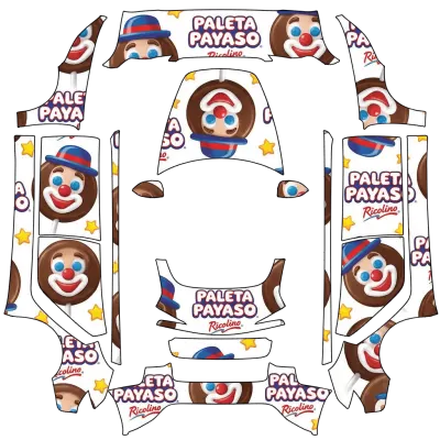 Paleta Payaso – Tesla Model 3 Wrap
