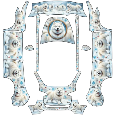 Самоед (Samoyed) – оклейка Tesla Model Y