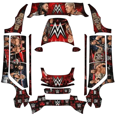 WWE – Tesla Model 3 wrap