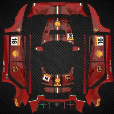 法拉利F1（ferrari f1 2026） – 特斯拉 Model 3 塗裝