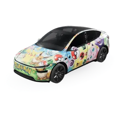ポケモン (Pokemon) – テスラ Model Y ラッピング