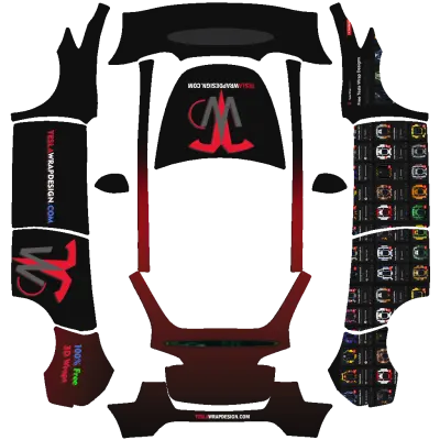 Diseño TeslaWrap (TeslaWrapDesign) – wrap para Tesla Model Y