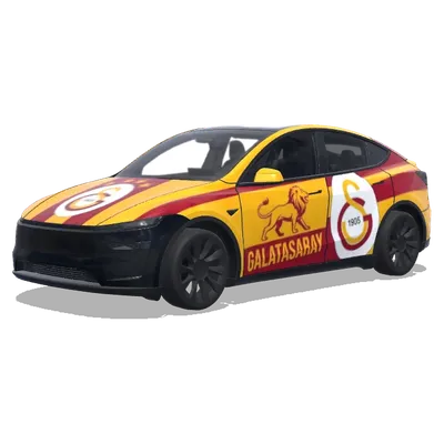 galatasaray – Tesla Model Y wrap