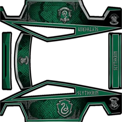 Hogwarts Slytherin (hogwarts slytherin) – Tesla Cybertruck Wrap