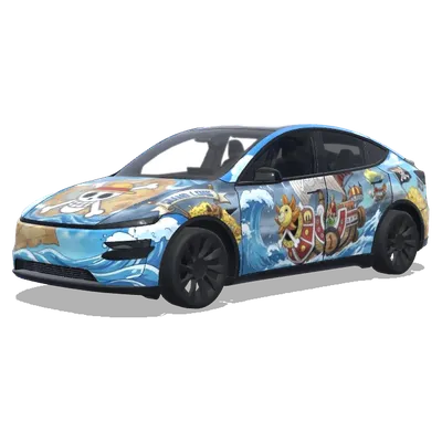 One Piece Design (海贼王涂装) – Tesla Model Y Wrap