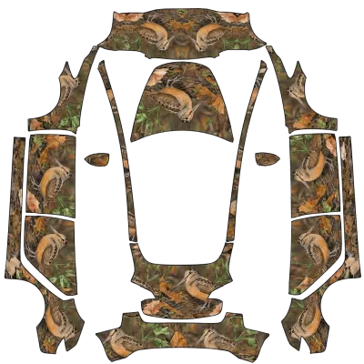 美洲丘鷸（American Woodcock） – 特斯拉 Model 3 塗裝