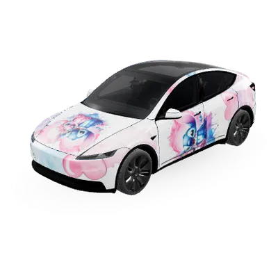 Stitch (Stich) – Tesla Model Y Wrap