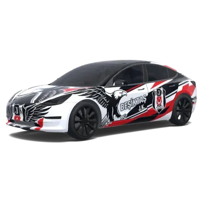 Beşiktaş (Beşiktaş.) – Tesla Model 3 Wrap