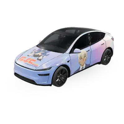 コナン (Conan) – テスラ Model Y ラッピング