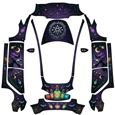 Hexenhaft (Witchy) – Tesla Model 3 Wrap