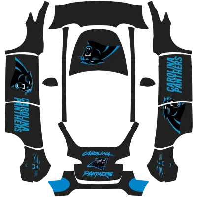 Panther (Panthers) – Tesla Model Y Wrap